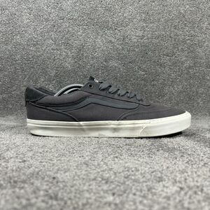 Vans Brooklyn LS Mens Size 13 Gray Low Top Comfort Athletic Skate Shoes Used